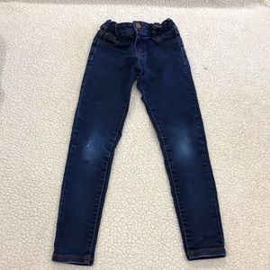 Crazy 8 Denim Blue Jean Skinny Leg Jegging Pants
6 Small 
Elastic Adj Waist